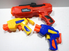 Lot of 3 Buzz Bee Dart Gun Blasters 2009