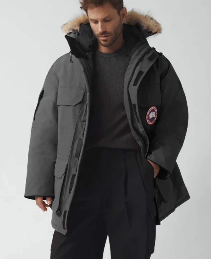 Canada Goose Mens Expedition Parka Fusion Fit 4660M Graphite XL