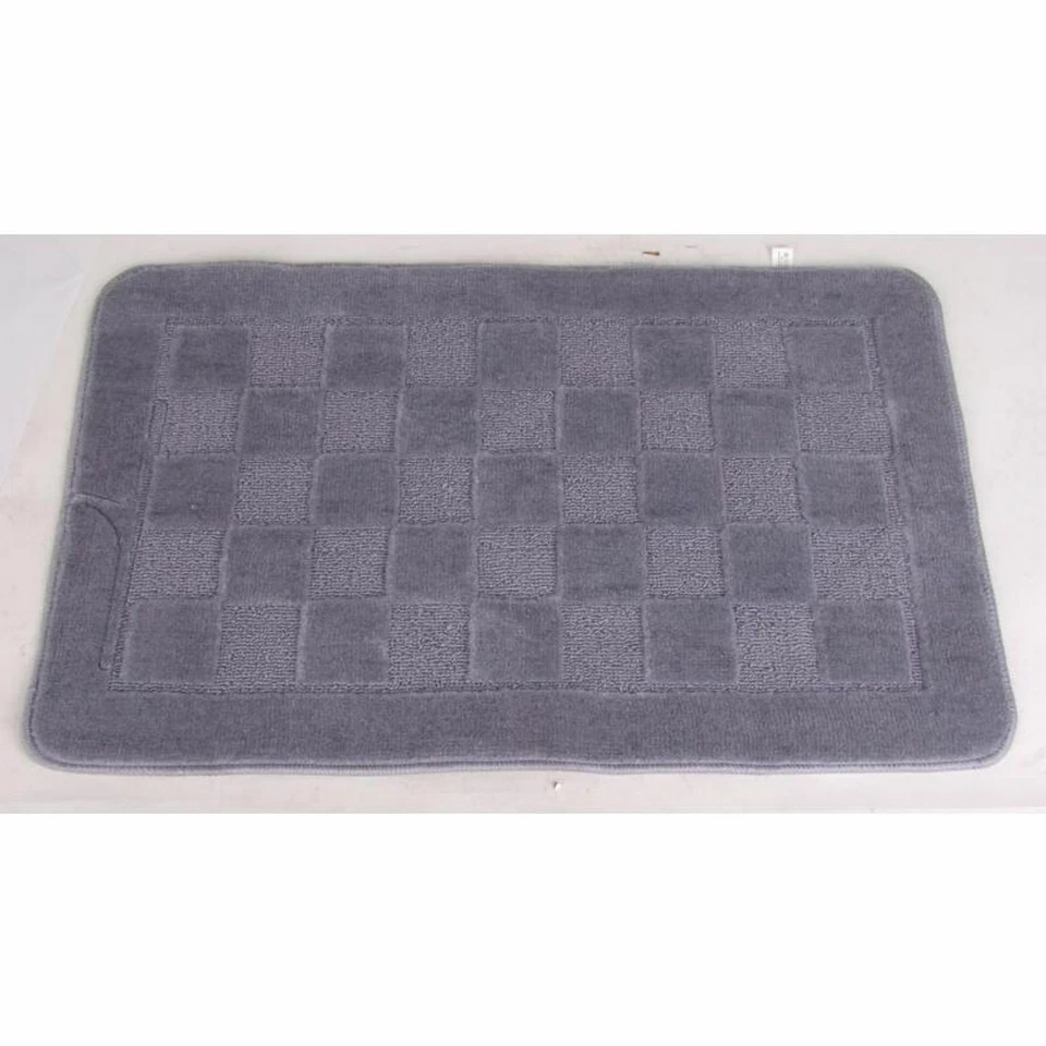 16x 3er Badematten-Set rutschfest Vorleger Dusche Badewanne Teppich Toilette neu - Bild 2 von 4