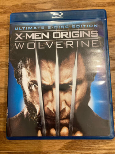 X-Men Origins: Wolverine (Blu-Ray, 2009) Ultimate 2 Disc Edition Hugh Jackman