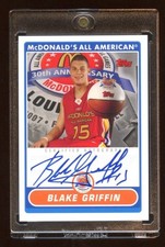 BLAKE GRIFFIN 2007 TOPPS McDONALD'S ALL AMERICAN RC AUTOGRAPH SP ONCARD AUTO HOT
