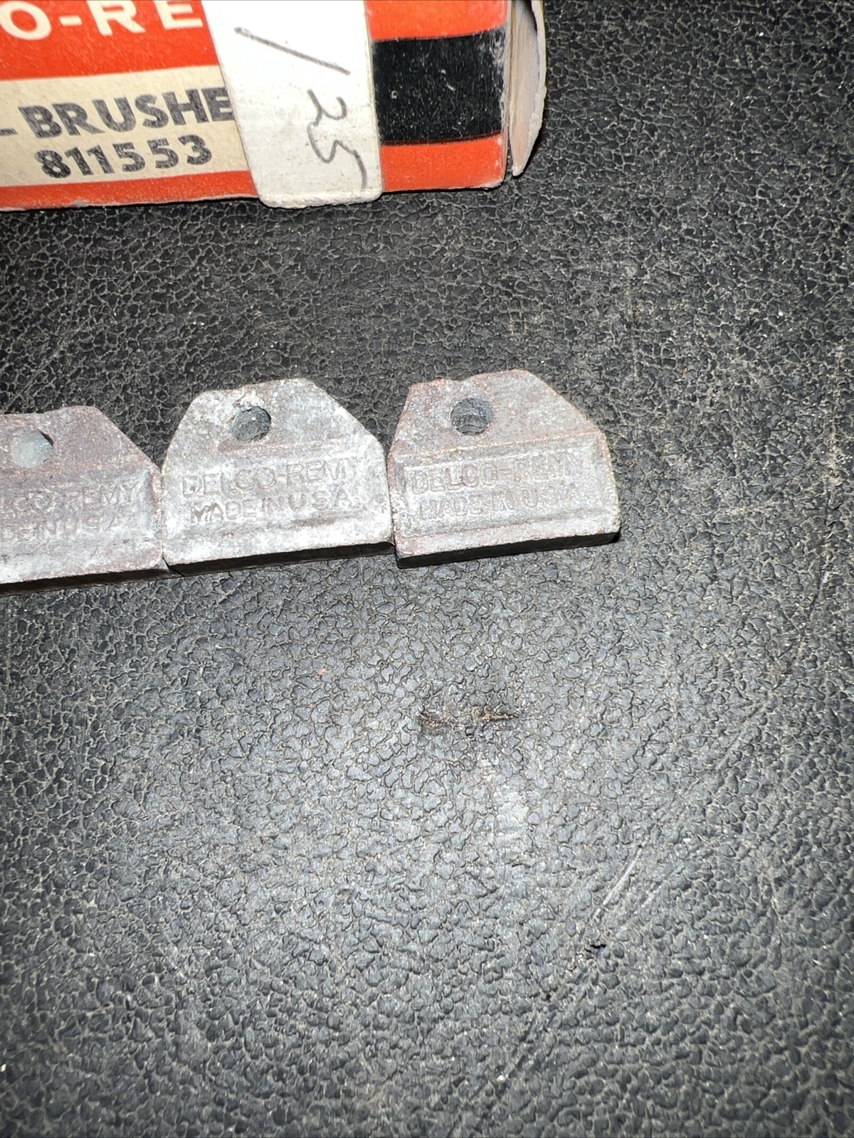 Early Delco Remy 6 or 12 Volt Starter Brushes R37 811553 1857960
