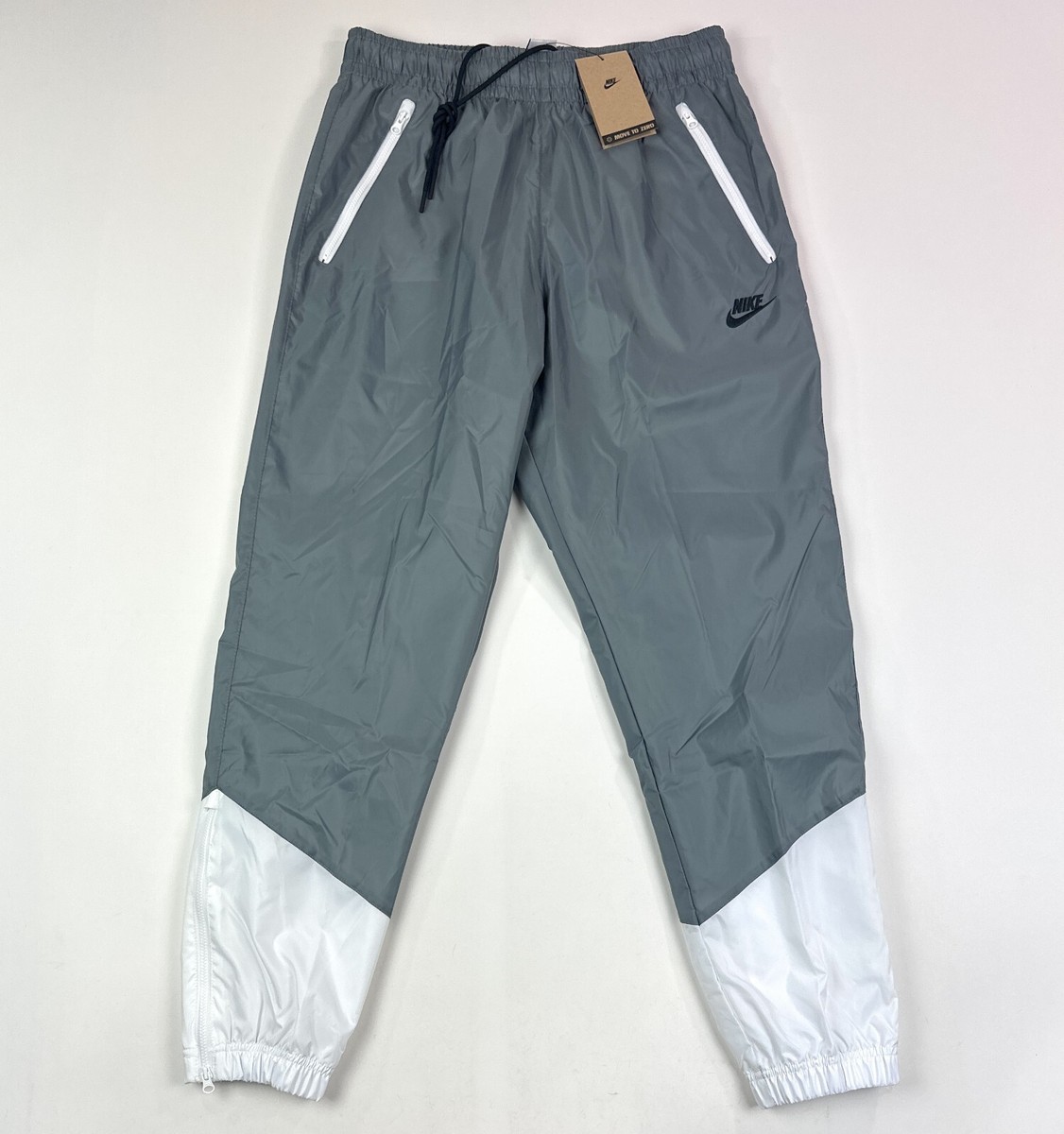 Nike Windrunner Mens Medium Gray Lined Woven Pants Running