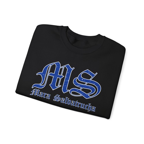 MS Mara Salvatrucha Crewneck Sweatshirt | MS-13 Latino Latina Hispanic - Picture 4 of 5