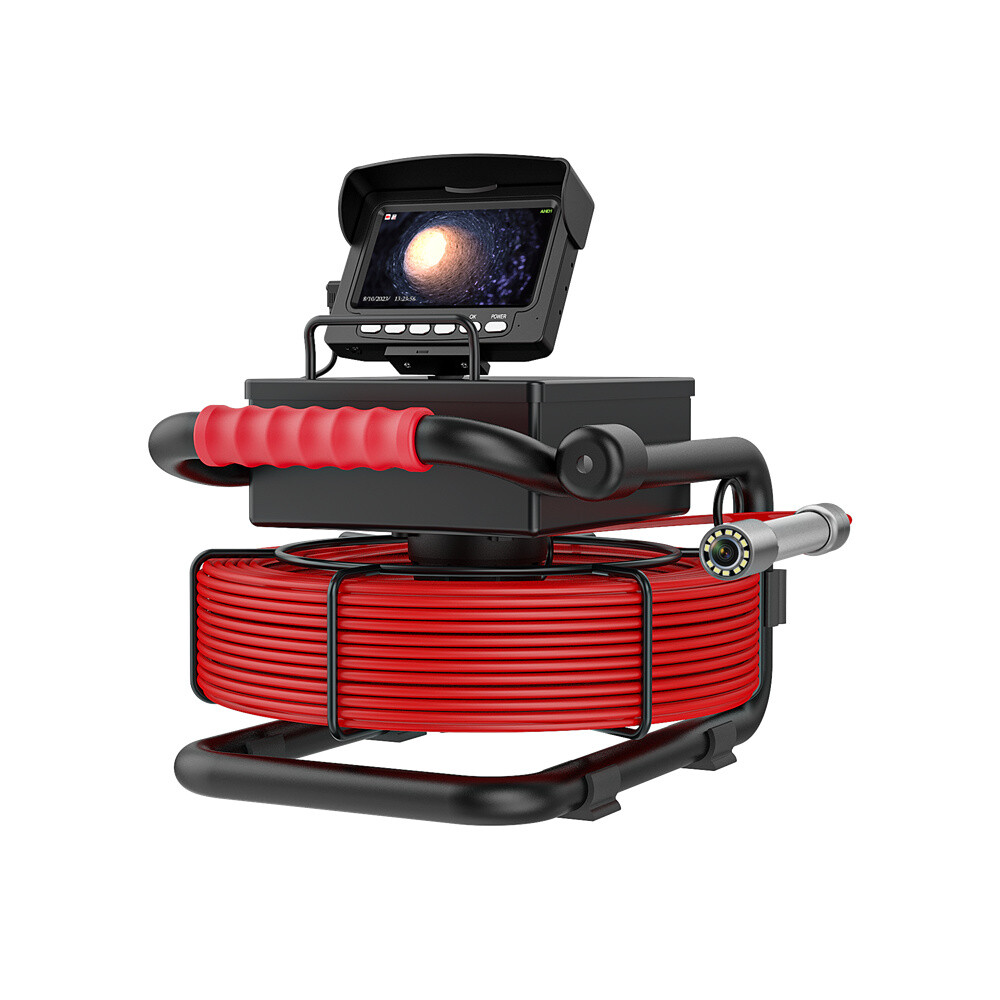 Caméra D'inspection D'égouts MAOTEWANG HD 4,3" - 1000 TVL, Câble 20m, étanche IP68, Neuve