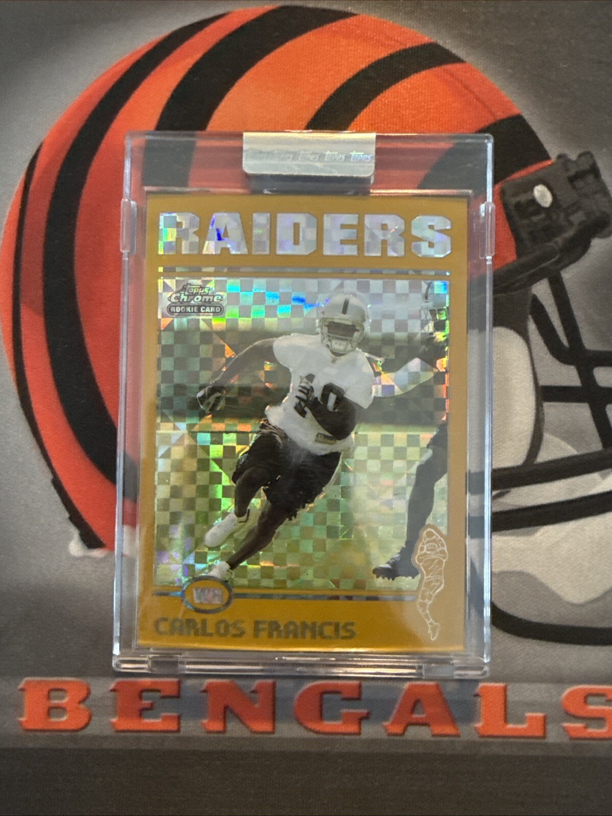 Carlos Francis Topps Chrome #196 Gold Xfractor