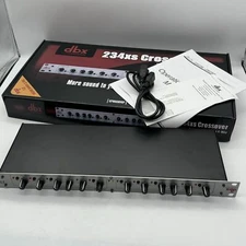 dbx 234xs 2-/3-Way Crossover Stereo Electronic 4-Way Crossover Mono Audio Device