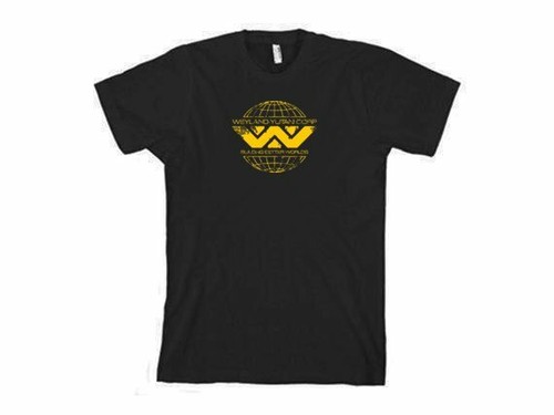 Brand New WEYLAND YUTANI CORPORATION TSHIRT Alien UFO Bladrunner SM-3XL - Picture 2 of 2