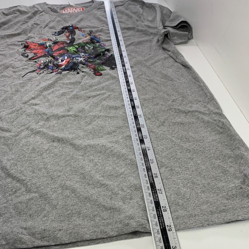 Marvel Avengers Venom T-Shirt Organic Short Sleeve Size L Melange Grey - Foto 14 di 15