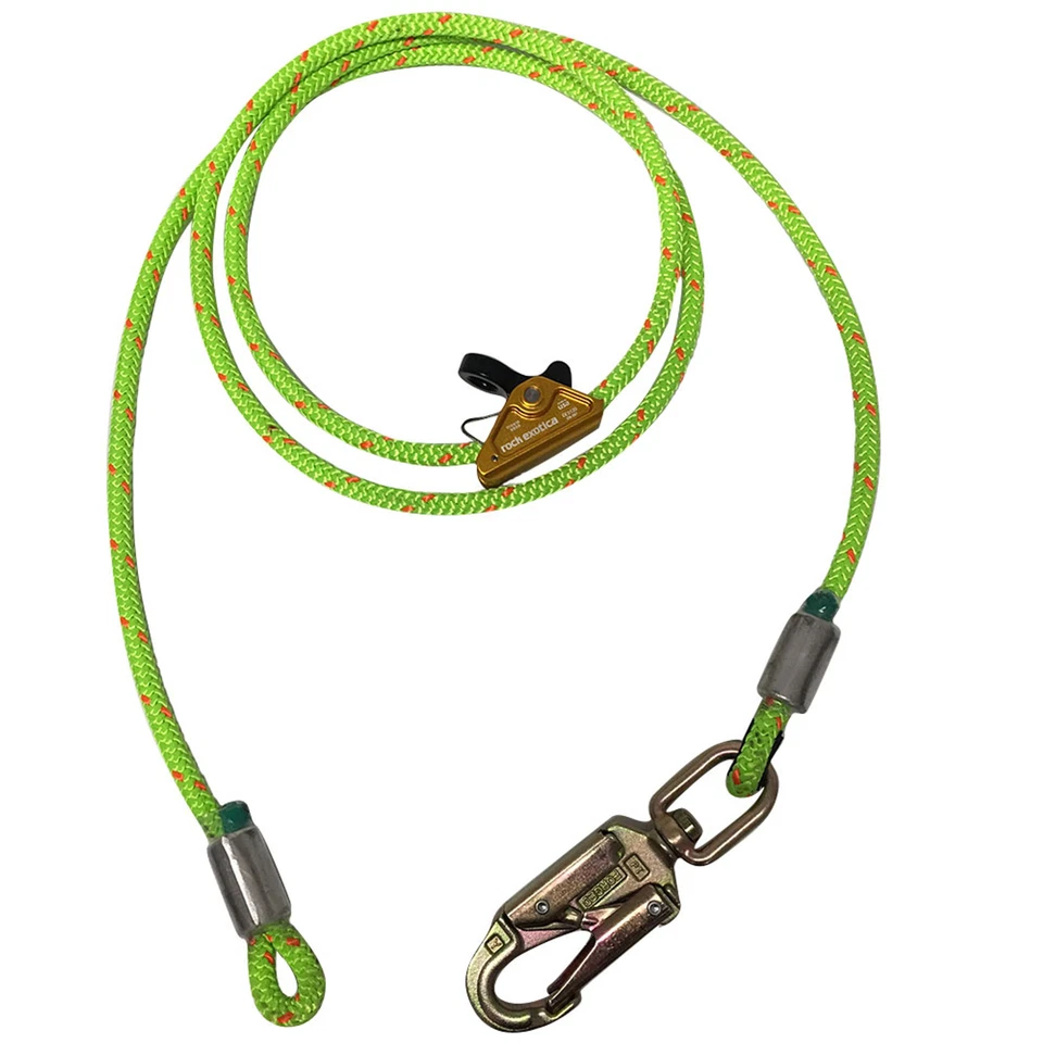 NOTCH ROPE LOGIC'S 10FT 1/2IN ROCKGRAB WIRE CORE FLIPLINE STEEL SNAP ARBORIST RIGGING