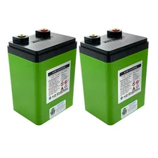 2pc K2 Energy 12V 22Ah K2B12V22EB Lithium Iron Phosphate Battery with BMS