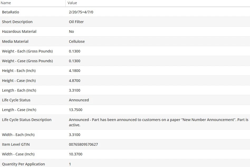 Filtro de óleo do motor fabricante WIX para MERCEDES-BENZ GLE350D 2016 V6-3.0L - Imagem 4 de 4