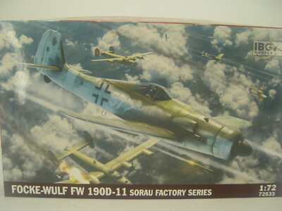 Focke Wulf Fw 190 D-11 Sorau  - IBG Flugzeug  Bausatz 1:72  - 72533   #E