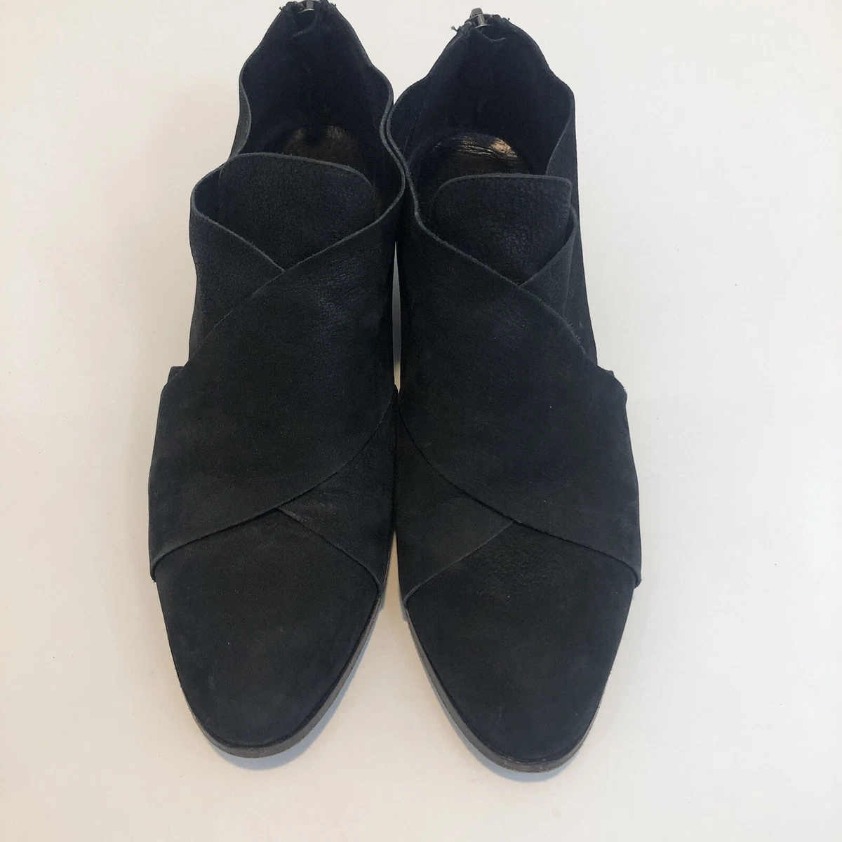 Eileen fisher best sale black suede booties