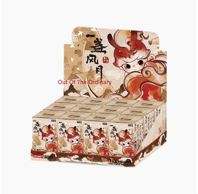 12pcs Dimoo Stories In The Cup Series Figures Limited Model