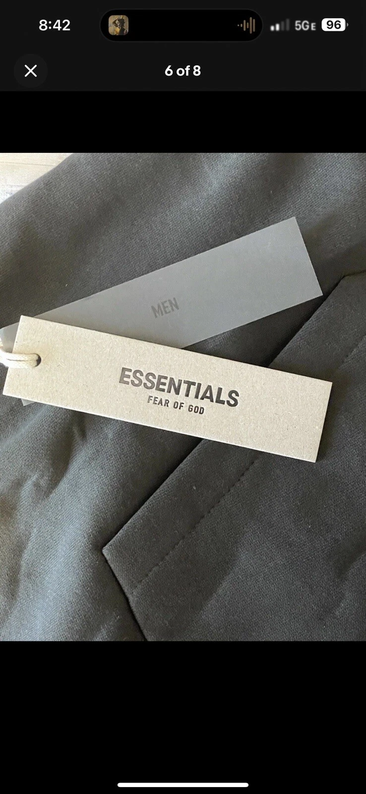 Felpa con cappuccio Fear of God Essentials