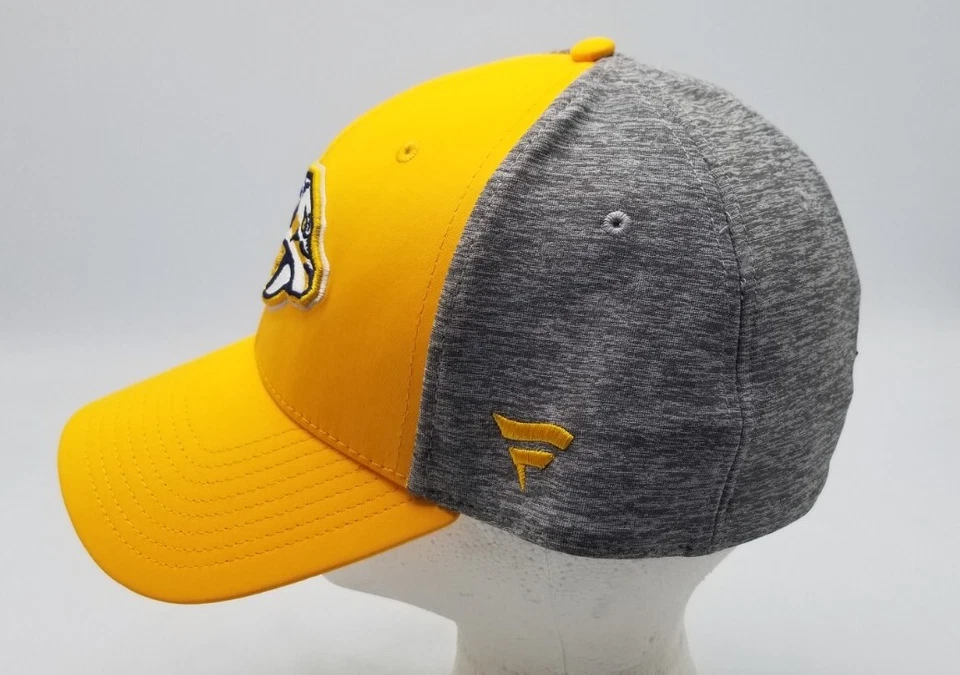 Gorra Fanatics Pro NASHVILLE PREDATORS Stanley Cup Playoffs 2019 Flex Fit para hombre M/L Foto 2 de 4