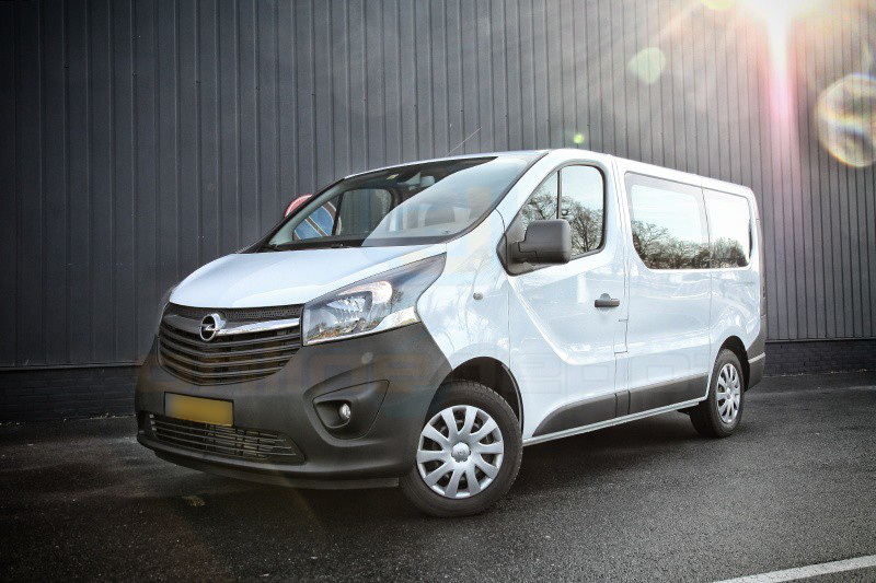 VAUXHALL VIVARO mk2 2014up wind deflectors 2 pieces set HEKO TINTED