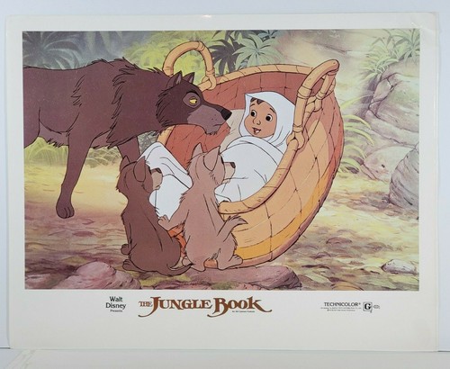 1978 Original Vintage Disney Jungle Book Lobby Cards Movie Theater 11X14 Promos - Picture 9 of 11
