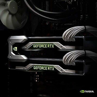 Nvidia GeForce RTX NV Link NVLink Bridge 4-Slot Spacing Nvidia GeForce RTX NV Link NVLink Bridge 4-Slot Spacing