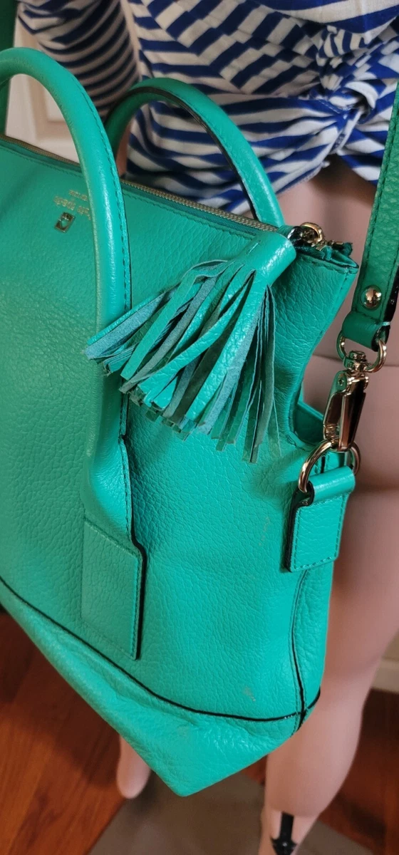 Bright green kate spade bag Clearance
