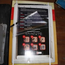 Ideal Pet Products Ruff-Weather Pet Door Vinyl Plastic Cream XL RWSL - Unopened