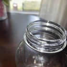 2 Vintage Owens Owen's Illinois 5 Cup Pattern Glass Canning Jars W/ Zinc Lids — photo 9