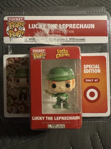 Funko Pocket Pop Ad Icons Lucky The Leprechaun  Lucky Charms Target Exclusive