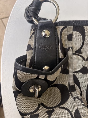 COACH signature CC 15199 hob bag purse - Picture 9 of 9