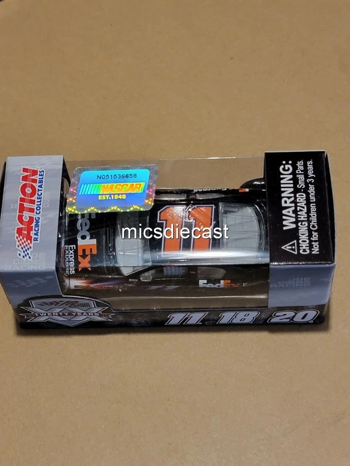RARO Gold Ser 2011 Denny Hamlin #11 Fedex Express 1:64 Acción Diecast Gibbs Nuevo en caja Foto 2 de 4