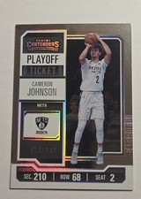 2023-24 Panini Contenders - Cameron Johnson #19 Playoff Ticket /249
