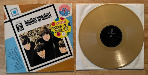 33 DUTCH LP THE BEATLES GREATEST ON ODEON LIMITED EDITION COLORED WAX