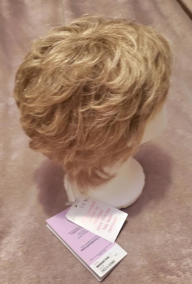 Peluca Paula Young: Manhattan Color: 1822 A A5068: Rubio ceniza (pantalla no incluida) Foto 4 de 4