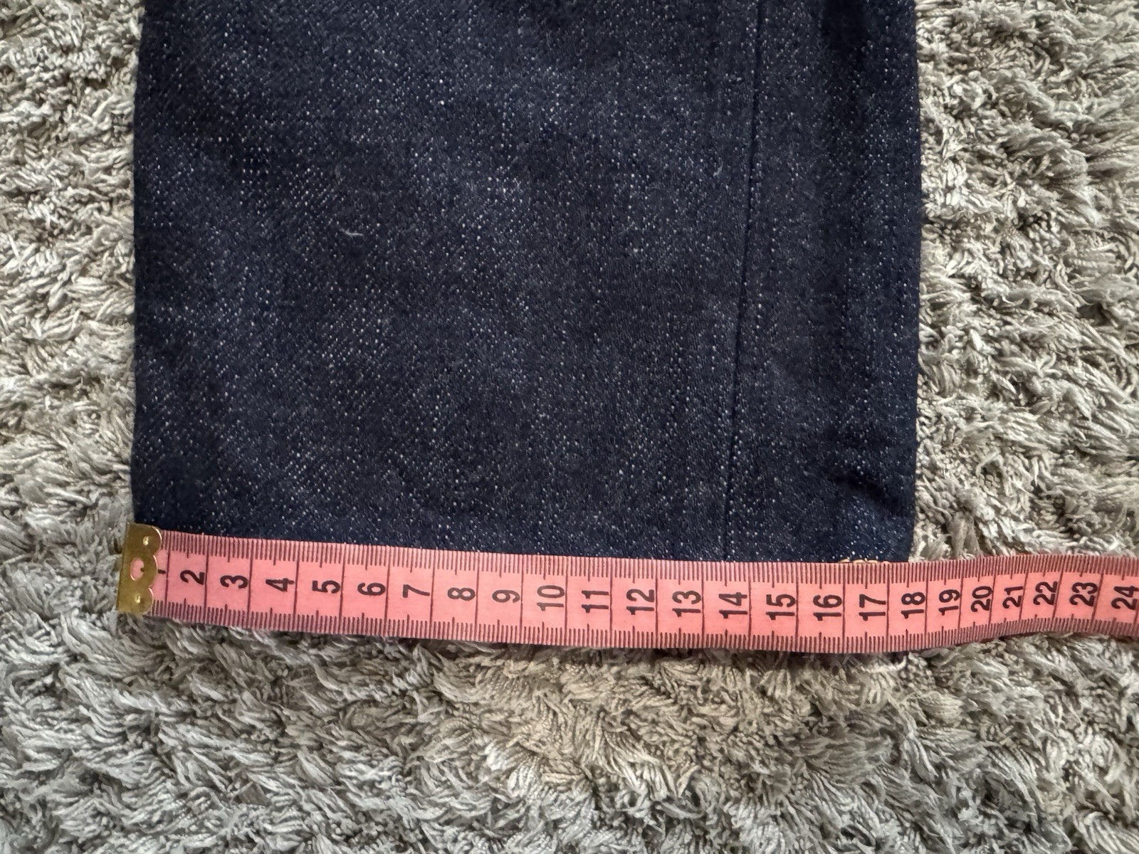 Samurai Jeans S003jp Yamato 21OZ Selvedge Denim Slim Indigo One Wash 31/36