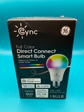 CYNC By GE Full Color Direct Connect Smart Bulb 1 LED A19 Bulb