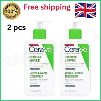 2 Stück CeraVe Hydrating Cleanser mit Hyaluronsäure 236 ml