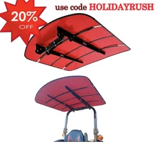 Tuff Top Tractor Canopy 48" X 52" For John Deere 2" x 2" or 2" x 3" ROPS RED