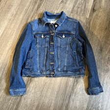 Girl s Old Navy Denim Jean Jacket Size XL 14/16 Classic Medium Wash