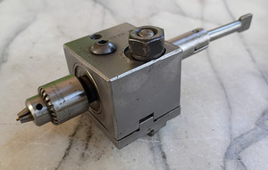 Brown & Sharpe Cross Drilling Attachment Unit 26-1 fits #00 No.0 Jacobs Chuck