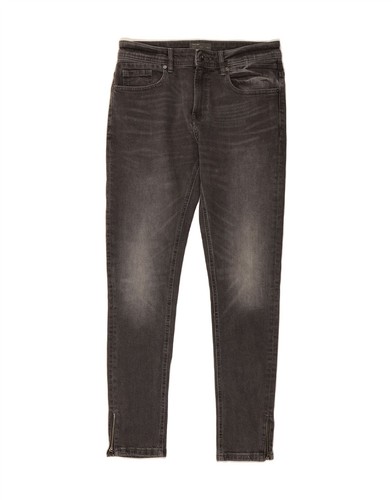 ZARA Mens Skinny Jeans EU 38 Small W30 L29 Grey Cotton AB03