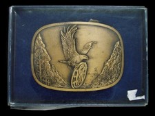 TI01170 NOS VINTAGE 1975  SMITH  WESSON  GUN  FIREARM BELT BUCKLE