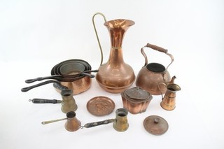 Hervidor de agua jarras cacerolas vintage Copper Ware surtidas Inc 5 3 kg