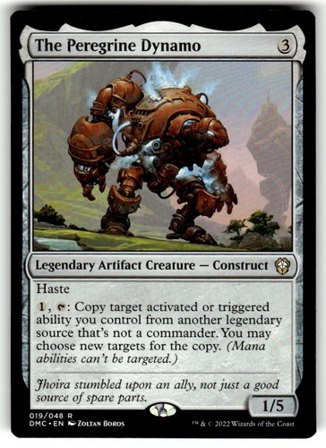 The Peregrine Dynamo Commander: Dominaria United Regular MTG