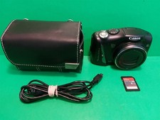 CANON POWERSHOT SX150 IS 14.1 MP 12X ZOOM DIGITAL CAMERA + 8GB SD CARD WITH CASE