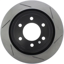 StopTech 126.65153SL Rear Left Slotted Brake Rotor for 2018-20 Expedition F-150
