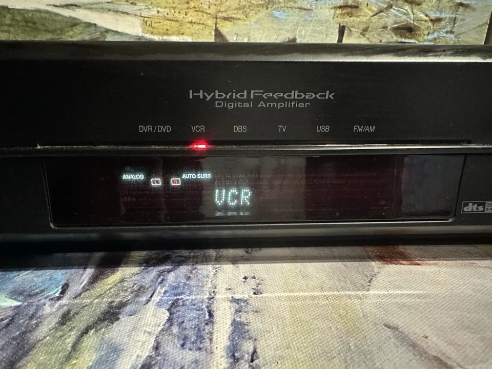 JVC RX-D202 Audio/Video Control Receiver Digital Amplifier - No Remote - Image 3 of 4
