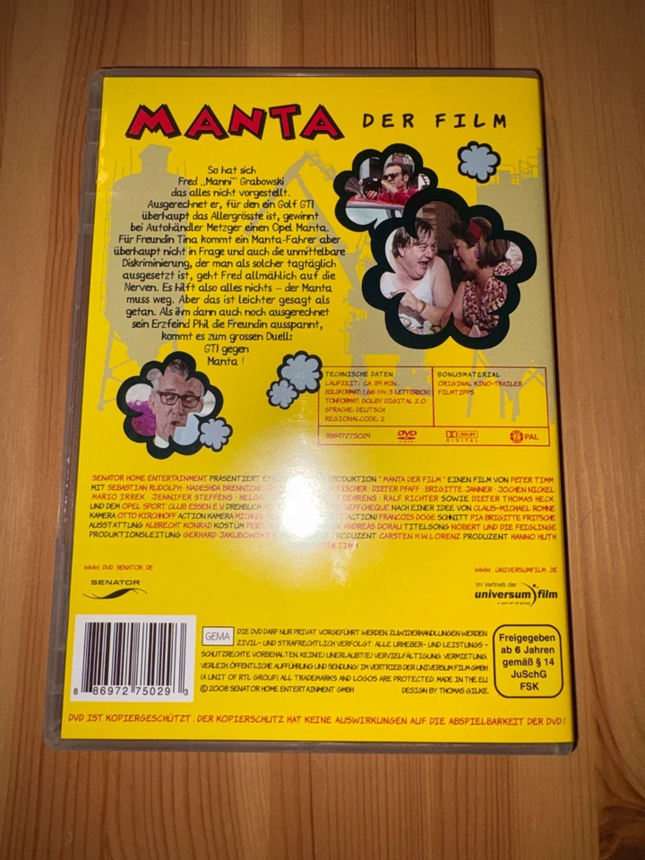 Manta - Der Film - DVD - TOP rar - Bild 3 von 3
