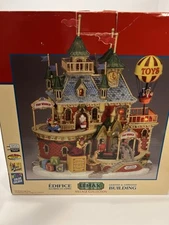 Detailed Lemax Christmas Carole Town Light-up Village Collection Toy World READ!