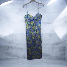ASTR The Label Blue Floral Bustier Maxi Dress XL