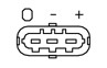MANIFOLD PRESSURE MAP SENSOR NGK 93061 A FOR LAND ROVER DEFENDER 2L,2.2L - Picture 3 of 6